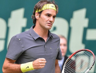 Federer bezwingt Mayer und steht im Viertelfinale