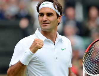 Federer angeschlagen ins Viertelfinale