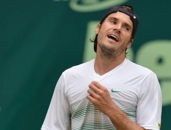 Haas kassiert Achtelfinal-Niederlage in Stuttgart
