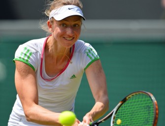 Tennisspielerin Barthel früh gescheitert