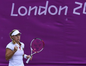 Angelique Kerber im olympischen Viertelfinale