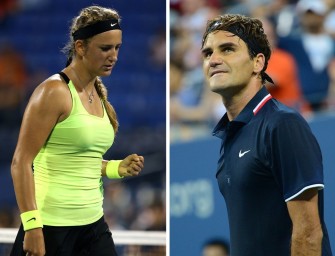 Topgesetzte Federer und Azarenka ohne Mühe