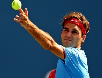 Federer kampflos ins Viertelfinale