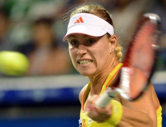 Tokio: Kerber locker ins Viertelfinale