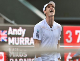 Raonic ringt Murray im Halbfinale von Tokio nieder