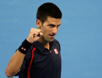 Djokovic gewinnt Einladungsturnier in Abu Dhabi