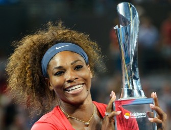Brisbane: Serena Williams feiert 47. Tour-Titel