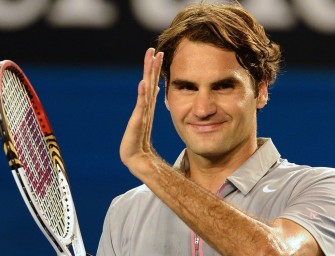 Federer bleibt in Melbourne auf Kurs