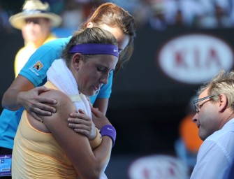Kritik an Asarenka wegen medizinischer Auszeit
