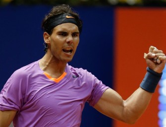 Nadal in São Paulo im Finale