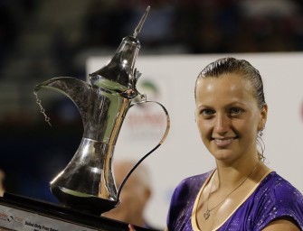 Kvitova gewinnt WTA-Turnier in Dubai