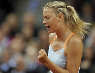 Scharapowa verteidigt Titel in Stuttgart