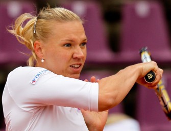 Kanepi siegt in Brüssel