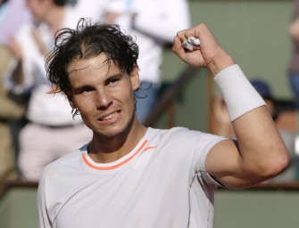 Nadal im French-Open-Achtelfinale
