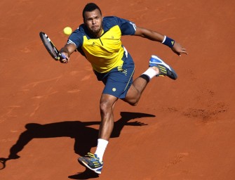 Tsonga schlägt Federer und steht im Halbfinale