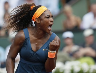 Serena Williams gewinnt die French Open