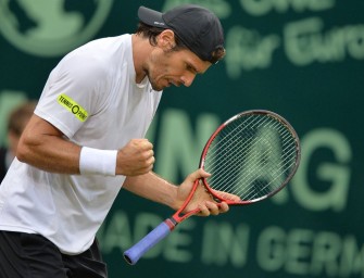 Halle: Haas im Halbfinale gegen Federer