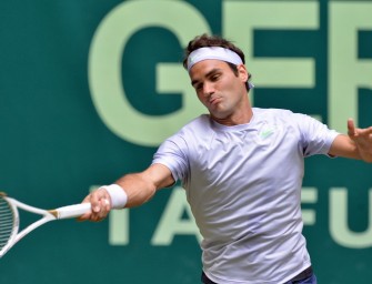 Federer gewinnt zum sechsten Mal in Halle