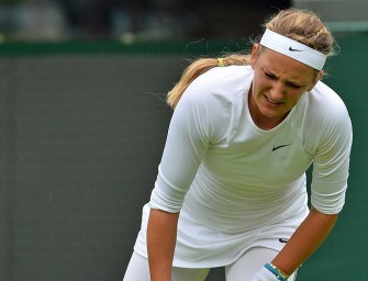 Asarenka trotz Knieverletzung in Runde zwei