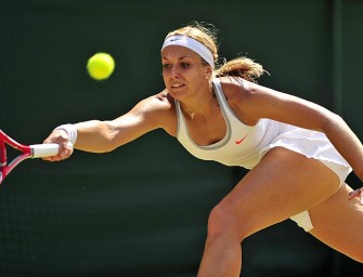 Rückkehr nach Berlin: Blumen für Lisicki