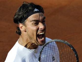 Fognini feiert am Hamburger Rothenbaum