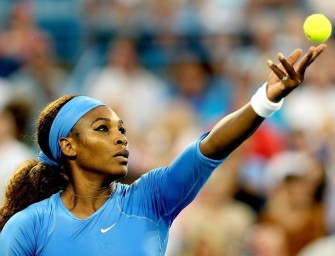 Williams erstmals im Finale von Cincinnati