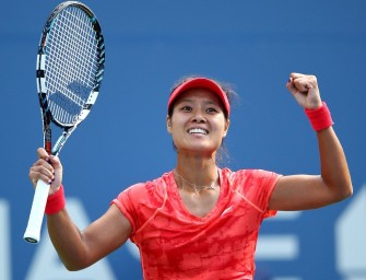 Chinesin Li Na erreicht erstmals Halbfinale