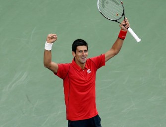 Djokovic wehrt Angriff auf Tennis-Thron ab