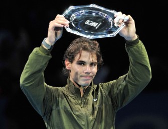 Nadal beendet Jahr zum dritten Mal als Nr. 1
