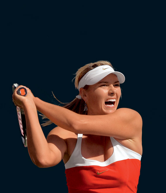Maria Sharapova Plays For Russia In Federation Cup