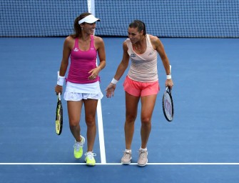 Altstar Hingis im Doppelfinale der US Open