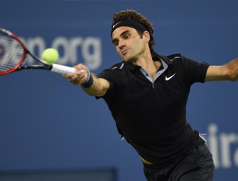 US Open: Federer ohne Satzverlust in Runde drei