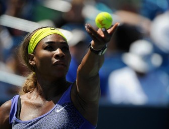 Serena Williams im Finale von Cincinnati