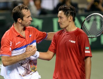 Davis Cup: Titelverteidiger Tschechien erster Halbfinalist