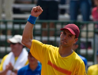 Tennis: Giraldo und Nishikori im Finale von Barcelona