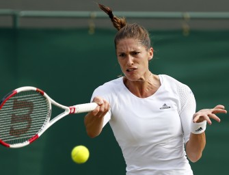 Andrea Petkovic spielt im Doppel um den Finaleinzug