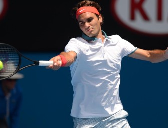 Federer zieht ohne Satzverlust ins Achtelfinale ein