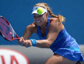 Kerber steht in Melbourne in Runde drei