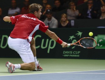 Davis Cup: Wawrinka verliert Auftaktmatch gegen Kasachstan