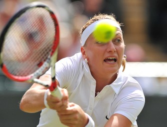 Wimbledon: Barthel chancenlos gegen Ex-Champion Kvitova