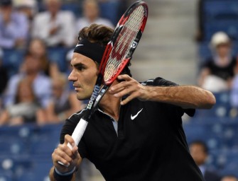 US Open: Federer zum zehnten Mal unter den besten Acht