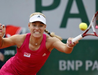 French Open: Kerber erreicht Achtelfinale