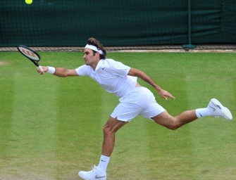 Federer zieht problemlos ins Viertelfinale von Wimbledon ein