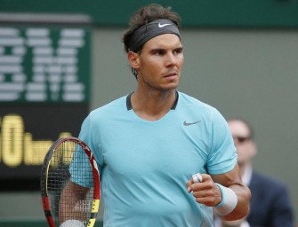 Favorit Nadal spaziert in dritte Runde von Paris