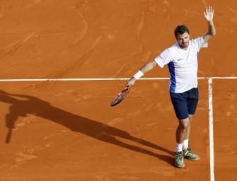 Wawrinka schlägt Landsmann Federer im Monaco-Finale