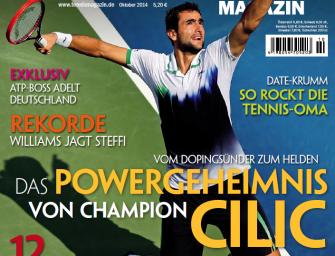 Oktober 2014: Das Powergeheimnis von Champion Cilic