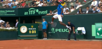 Gael Monfils – Tweener & Tanz im Davis Cup
