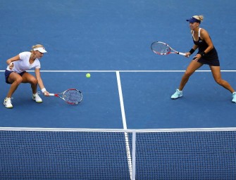 Halbfinalistin Makarowa legt bei den US Open im Doppel vor: Finaleinzug mit Wesnina