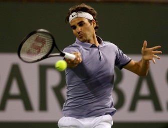 Federer zieht in Indian Wells ins Halbfinale ein