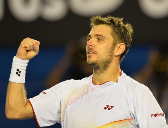 Wawrinka erstmals im Finale eines Grand-Slam-Turniers